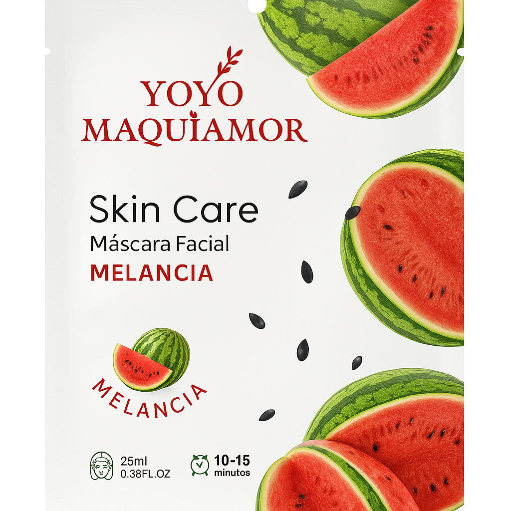 Máscara Facial YoYo Maquiamor 25ml Skin Care Hidratante