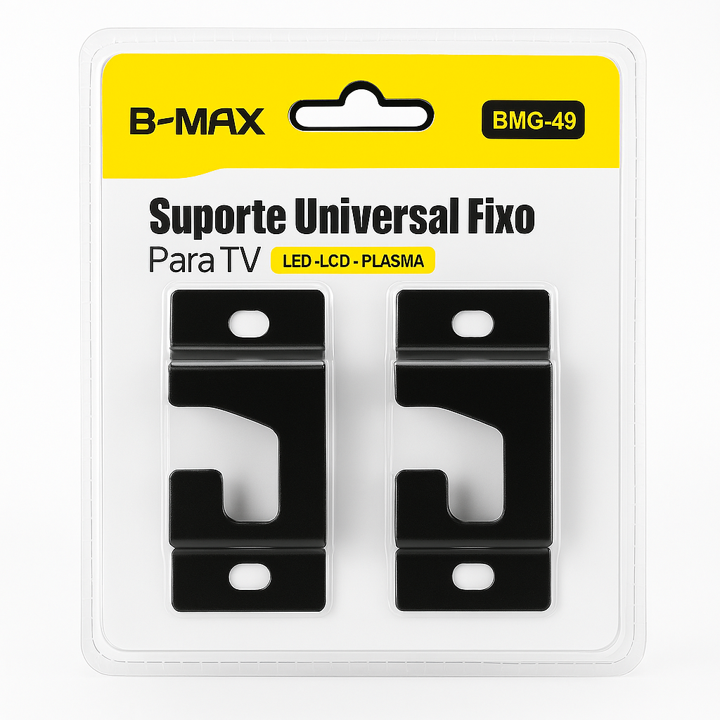 Suporte Universal Fixo para TV B-MAX BMG-49 LED LCD Plasma