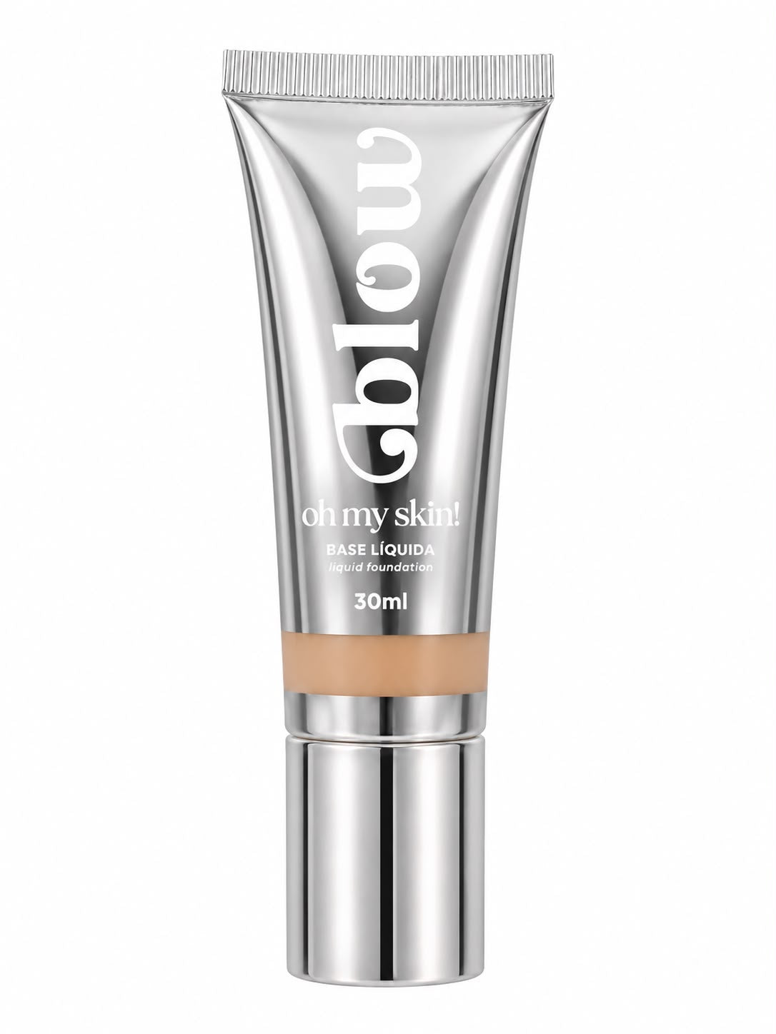Base Líquida Ruby Rose Glow Oh My Skin 30ml – Efeito Iluminado