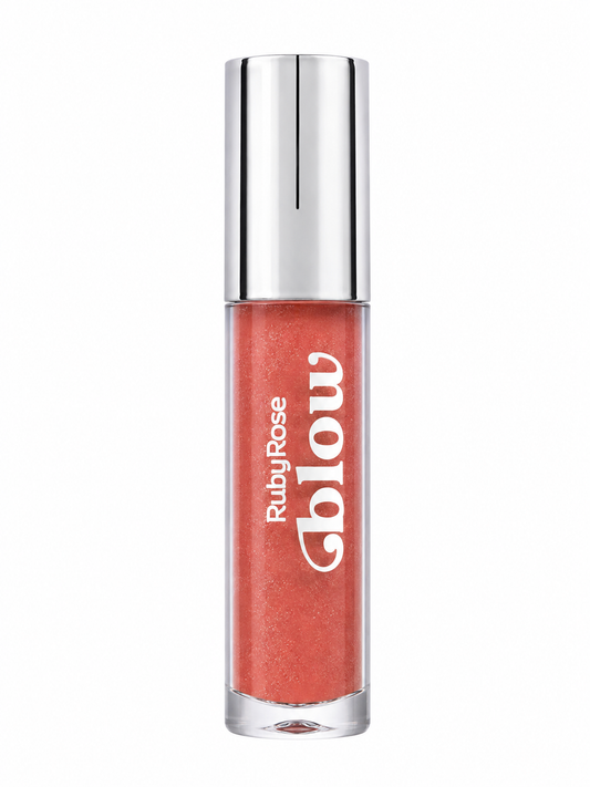 Gloss Labial Ruby Rose Glow Efeito Brilho Intenso
