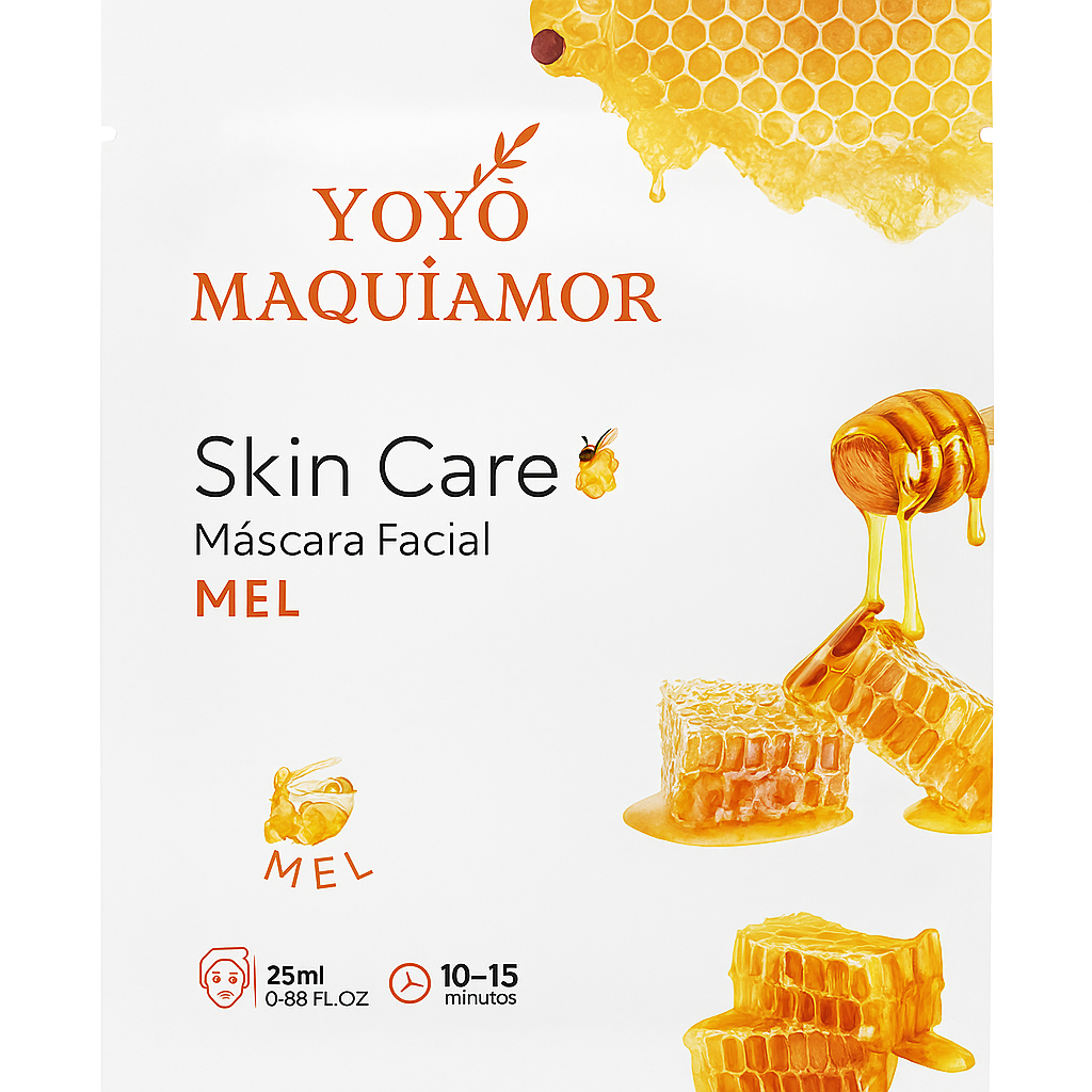 Máscara Facial YoYo Maquiamor 25ml Skin Care Hidratante