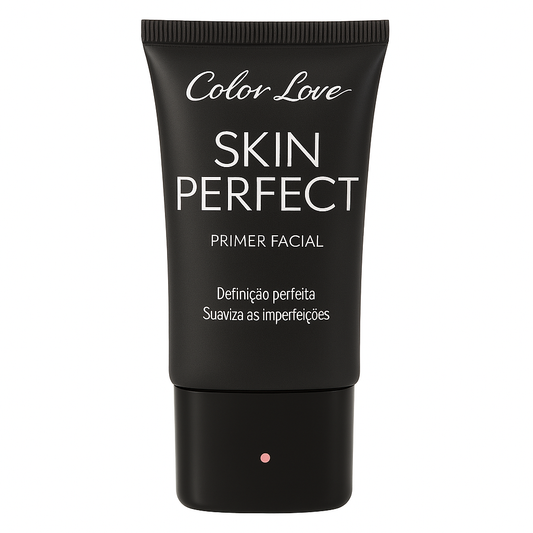 Primer Facial Color Love Skin Perfect Hidratante e Uniformizador