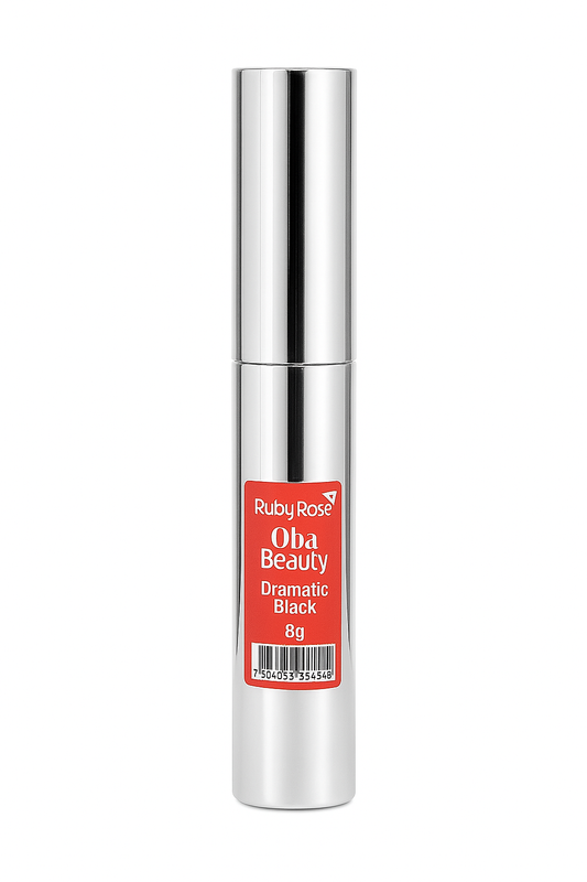 Máscara de Cílios Ruby Rose Oba Beauty Dramatic Black 8g