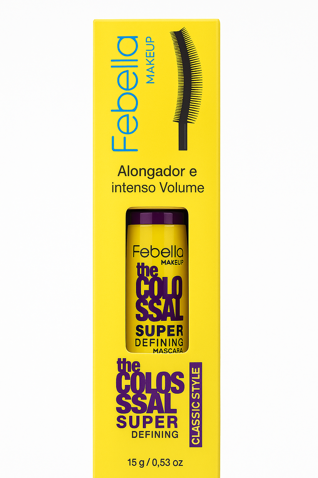 Máscara para Cílios Febella The Colossal Super Defining Mascara 15g