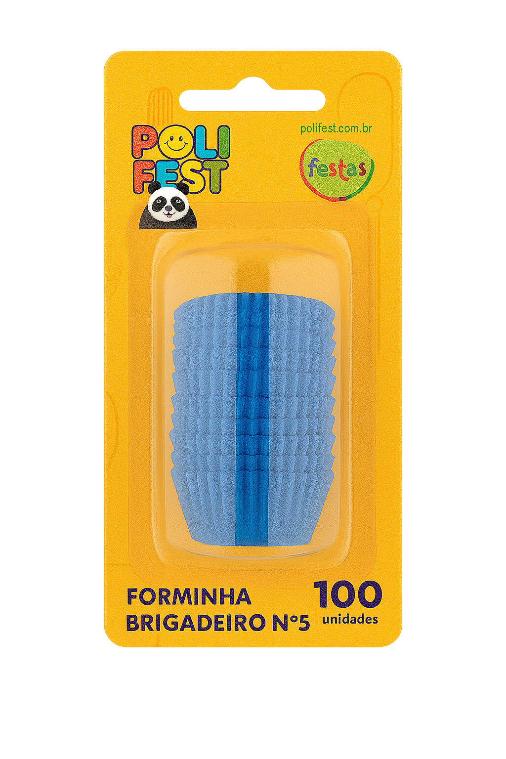 Forminha para Brigadeiro Nº5 com 100 Unidades PoliFest