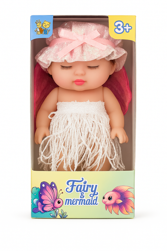 Boneca Infantil Fairy & Mermaid