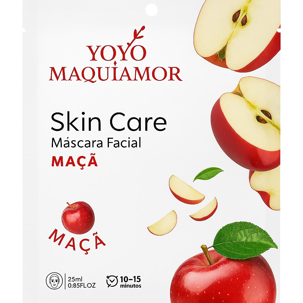 Máscara Facial YoYo Maquiamor 25ml Skin Care Hidratante
