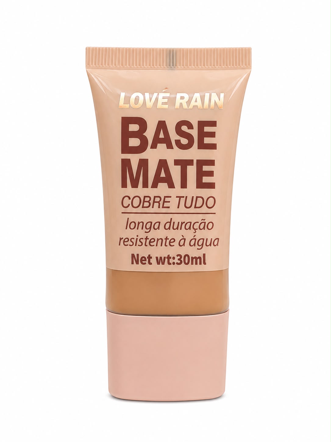 Base Facial Love Rain Base Mate Cobre Tudo Longa Duração 30ml