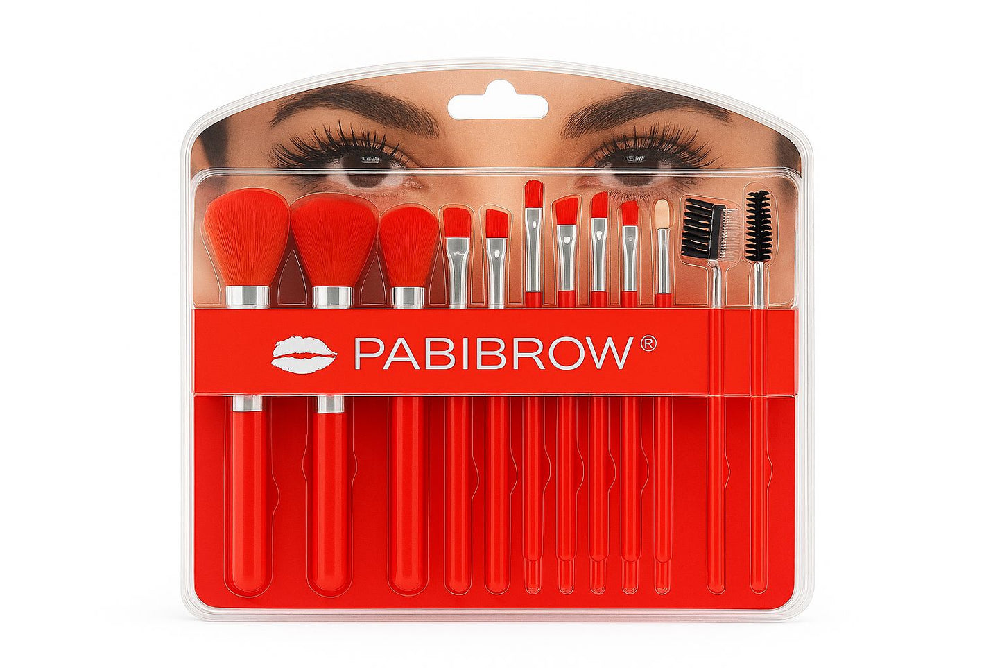 Kit Profissional de Pincéis de Maquiagem PABIBROW com 12 Peças