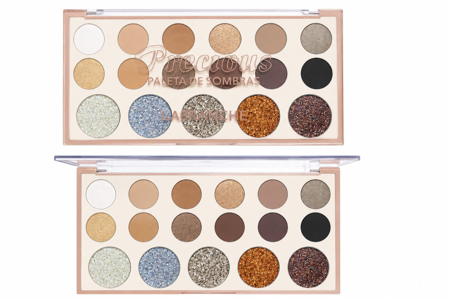 Paleta de Sombras LA BRANCHE Precious Multicor com Glitter