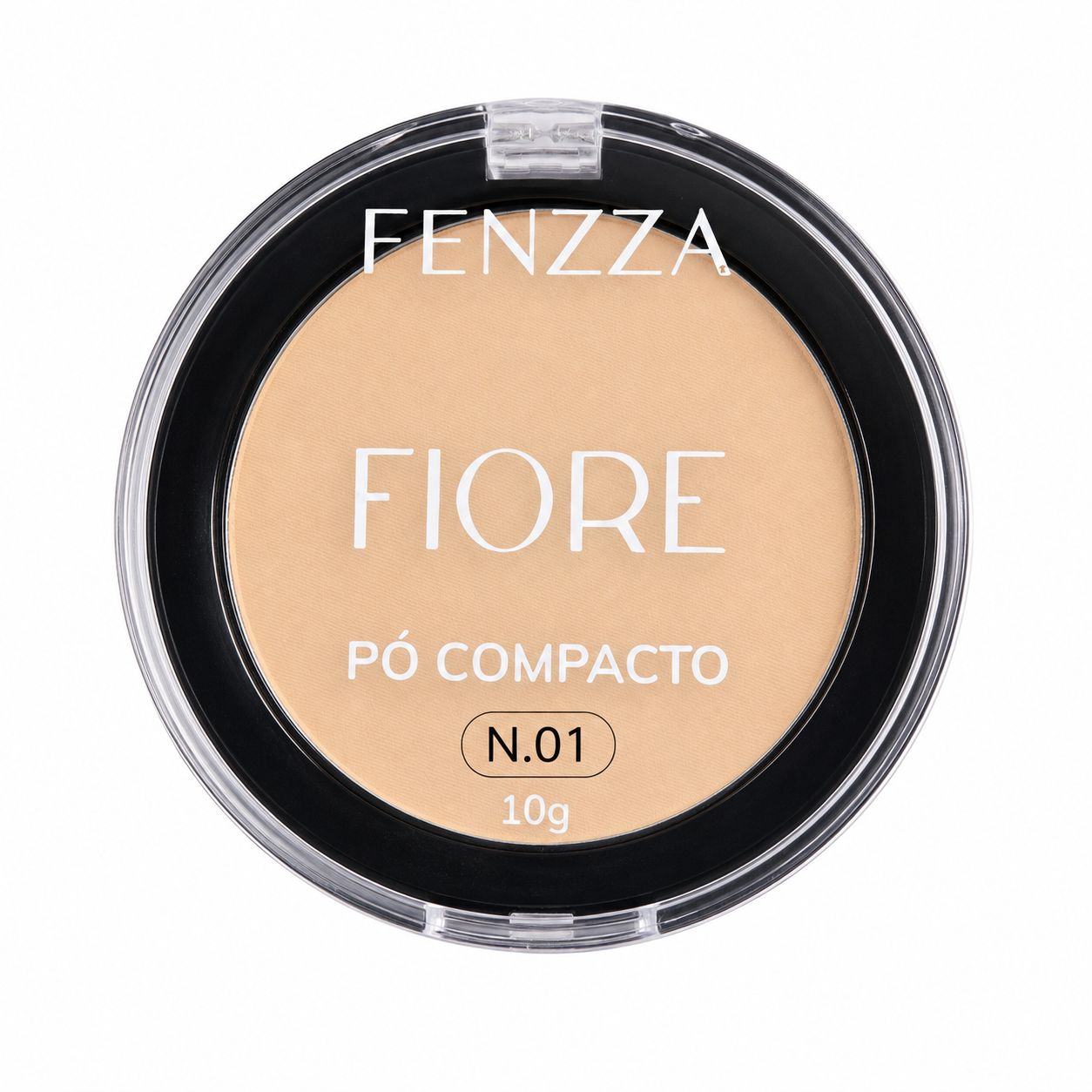 Pó Compacto Fenzza Fiore N.01 10g Acabamento Natural