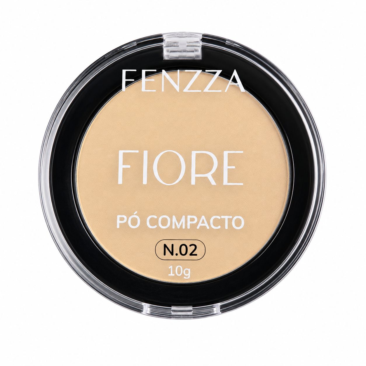 Pó Compacto Fenzza Fiore N.01 10g Acabamento Natural