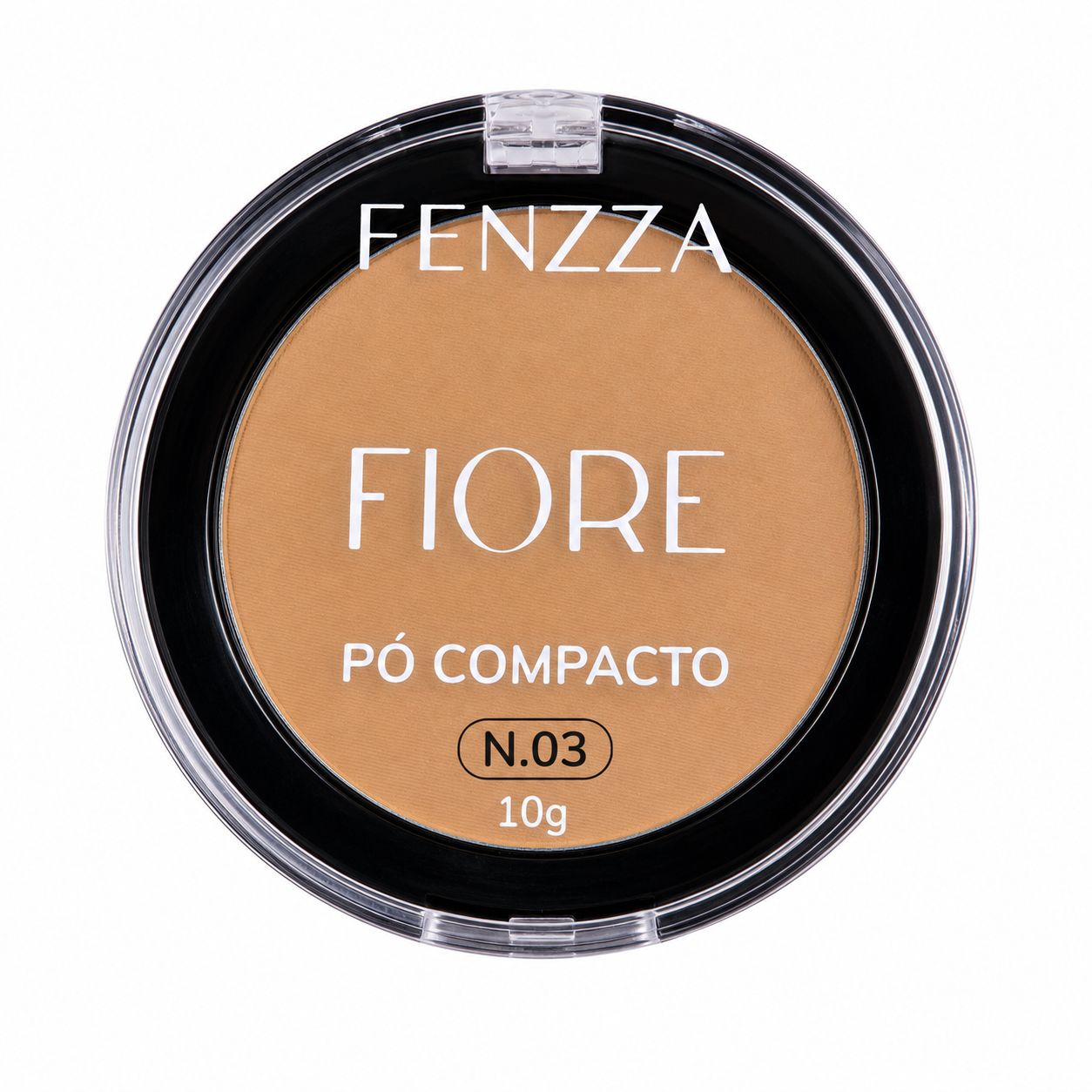 Pó Compacto Fenzza Fiore N.01 10g Acabamento Natural