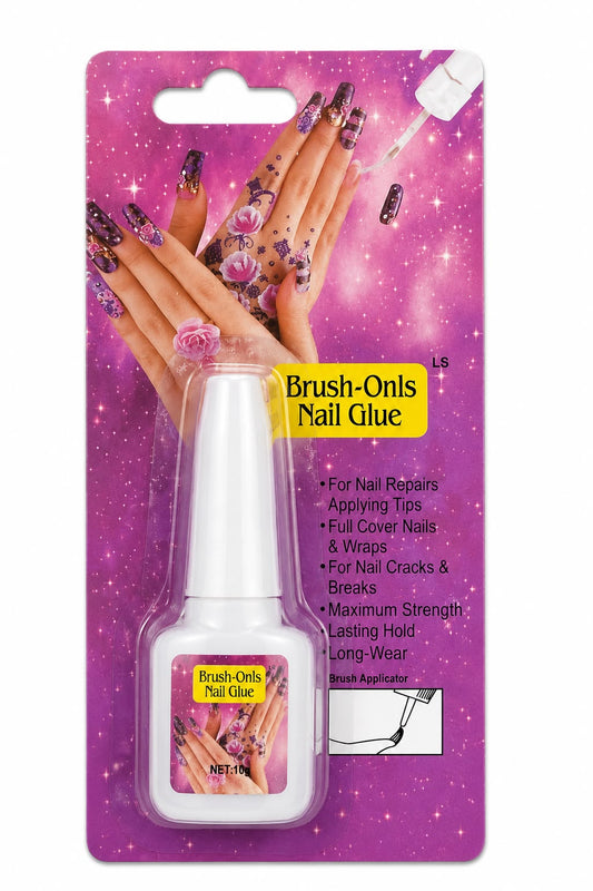 Cola para Unhas com Pincel Brush-On Nail Glue 10g