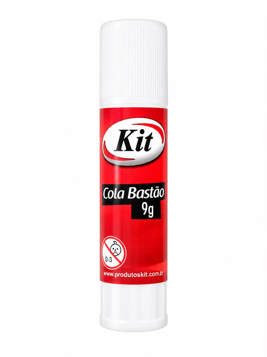 Cola Bastão Kit Não Tóxica para Papel, Escola e Escritório