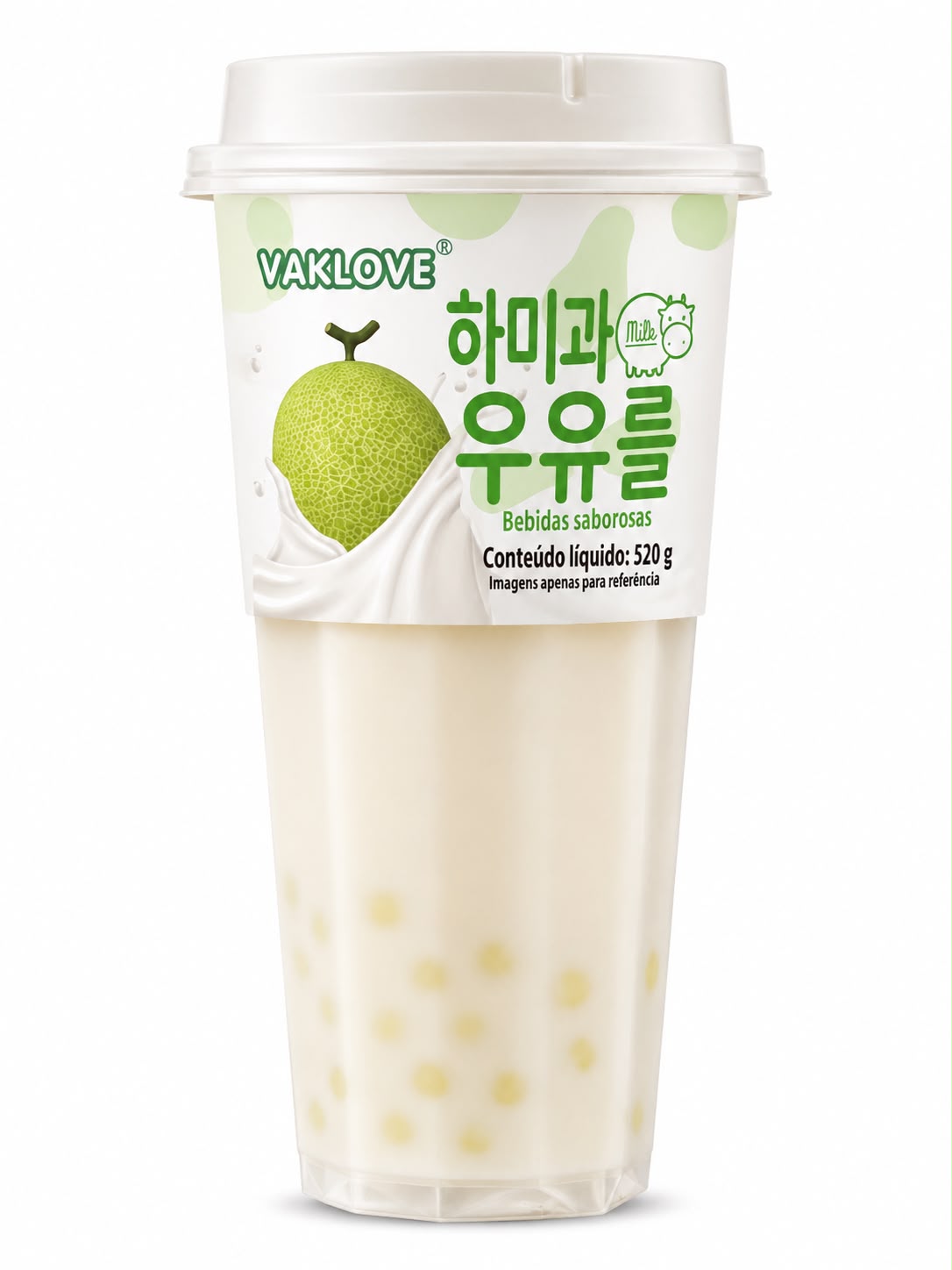 Bebida à Base de Leite com Pedaços de Fruta 520g