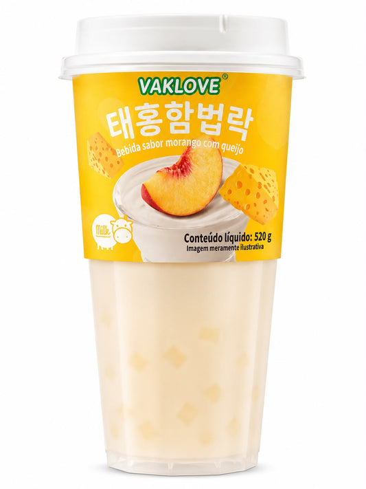 Bebida à Base de Leite com Pedaços de Fruta 520g