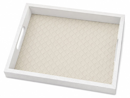 Bandeja Decorativa Retangular para Organização e Servir