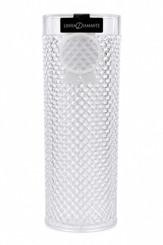 Copo Long Drink Diamante 350ml - Poliestireno