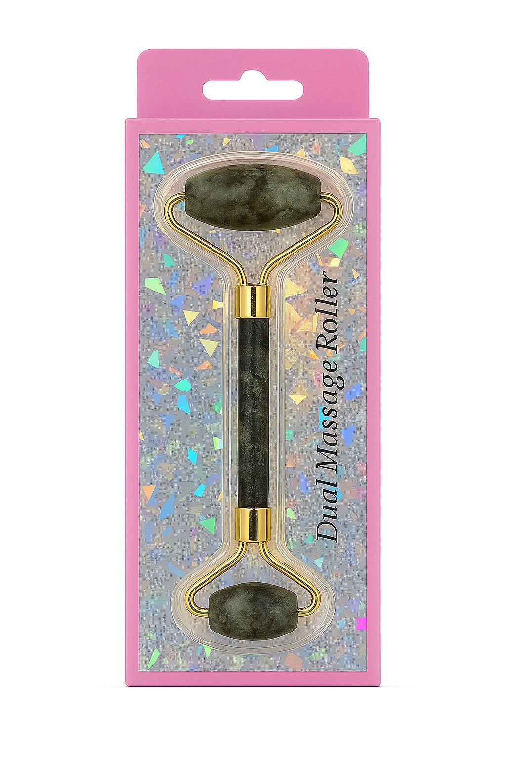 Massageador Facial Roller Duplo para Skincare