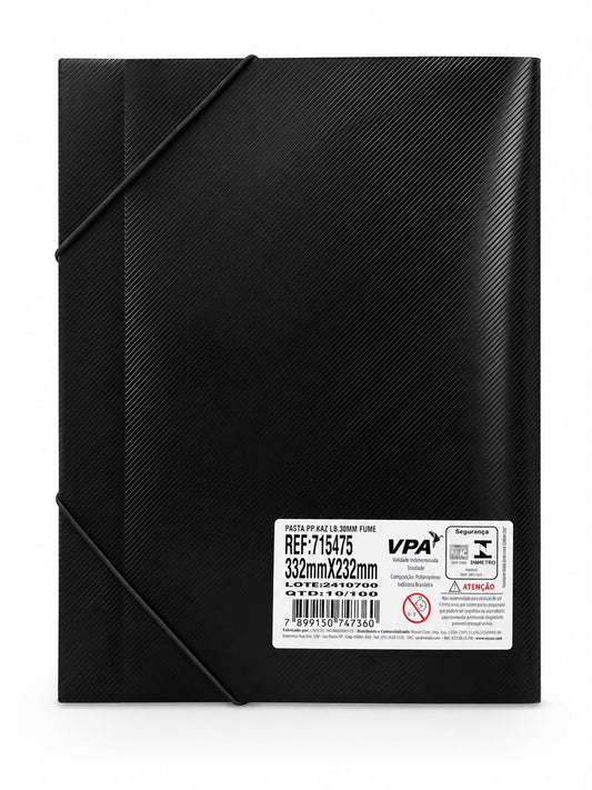 Pasta Ofício com Elástico DAC 504PP-FM 332x232mm Polipropileno 4,0mm